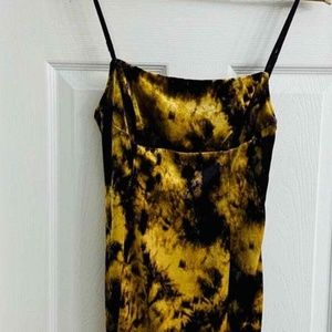 Urban Outfitters Velvet Strappy Mini Dress New With Tags small